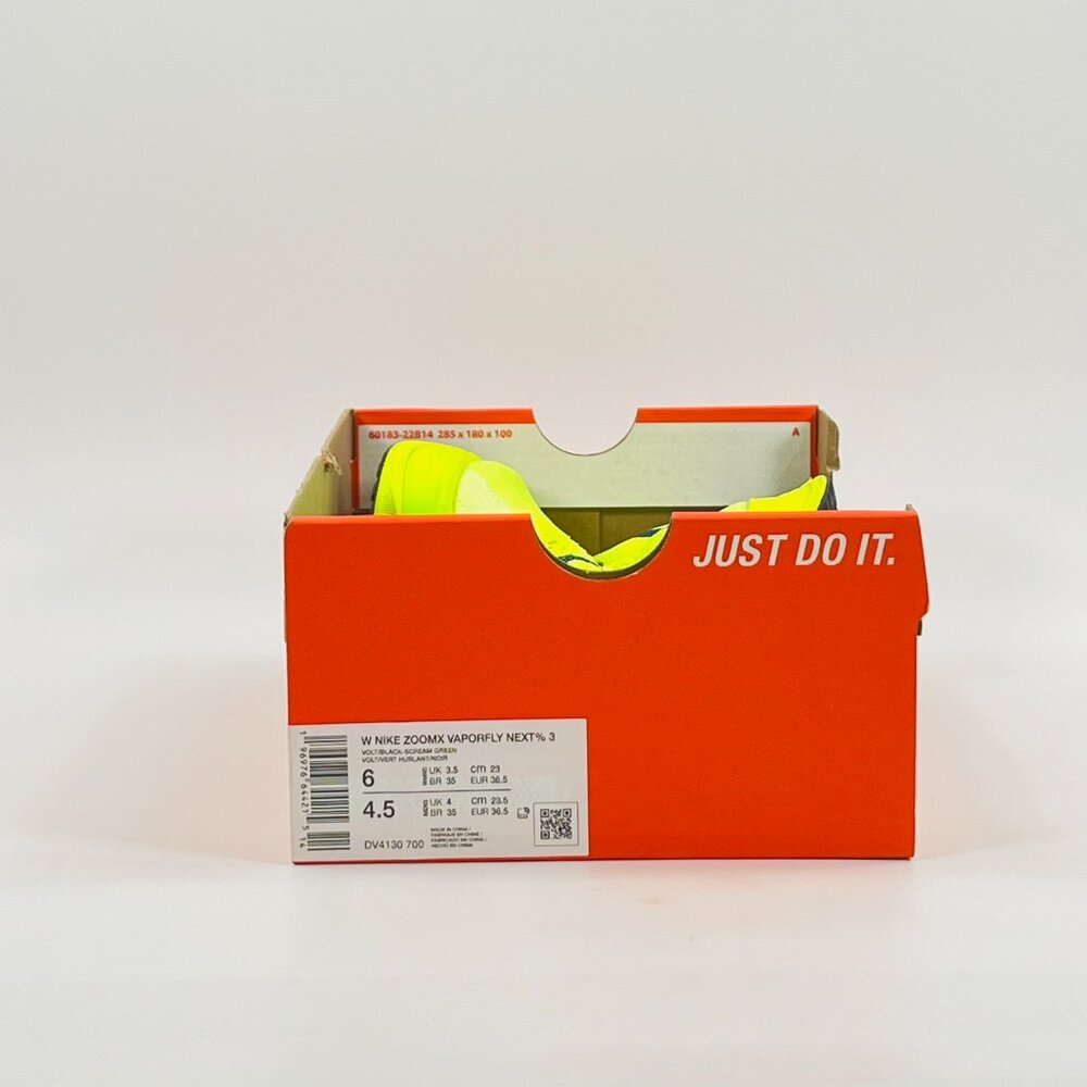 Nike Women's ZoomX Vaporfly Next% 3 'Volt' DV4130-700 Multi Size - Picture 9 of 12